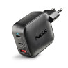 Cargador de Pared GaN NGS BUD100WTINY 100W/ 2xUSB Tipo-C/ 1x | APLIUM