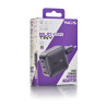 Cargador de Pared GaN NGS BUD100WTINY 100W/ 2xUSB Tipo-C/ 1x | APLIUM