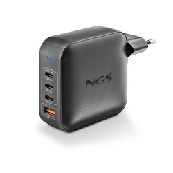 Cargador de Portátil GaN NGS BUD 165W/ 165W/ Automático/ Vol | APLIUM