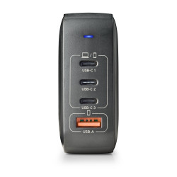Cargador de Portátil GaN NGS BUD 165W/ 165W/ Automático/ Vol | APLIUM