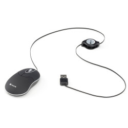 SINBLACK - Ratón Mini NGS SIN/ Hasta 1000 DPI | APLIUM
