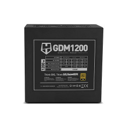 Fuente de Alimentación Nox Hummer GDM/ 1200W/ Ventilador 12c | APLIUM