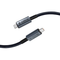SUBBLIM CABLE HIGH 240w C-C USB4.0 8K 1,5m | APLIUM