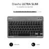 Teclado Compacto Inalámbrico Subblim Smart/ Gris | APLIUM