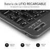 Teclado Compacto Inalámbrico Subblim Smart/ Gris | APLIUM