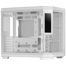 Caja Gaming Semitorre Mars Gaming MC-3TCORELCD/ Blanca | APLIUM
