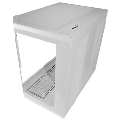 Caja Gaming Semitorre Mars Gaming MC-3TCORELCD/ Blanca | APLIUM