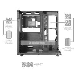 Caja Gaming Semitorre Mars Gaming MC-INFINIOLITE | APLIUM