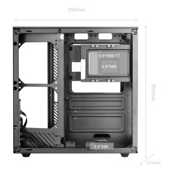 Caja Gaming Semitorre Mars Gaming MC-INFINIOLITE | APLIUM