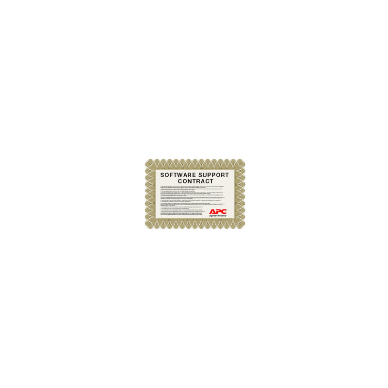 1Yr EcoStruxure IT Advisor Capacity SW