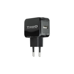 Cargador de Pared TooQ TQWC-1S01/ 1xUSB/ 12W/ Negro | APLIUM