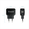 Cargador de Pared TooQ TQWC-1S01/ 1xUSB/ 12W/ Negro | APLIUM