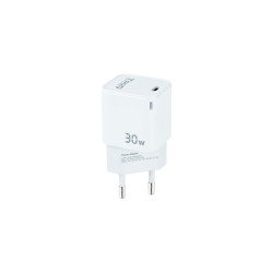 Cargador de Pared GaN TooQ TQWC-GANPD30WT/ 1xUSB Tipo-C/ 30W | APLIUM