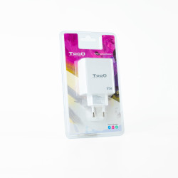 Cargador de Pared GaN TooQ TQWC-GANQC2PD65WT/ 2xUSB Tipo-C/ | APLIUM