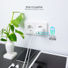 Cargador de Pared GaN TooQ TQWC-GANQCPD45WT/ 1xUSB Tipo-C/ 1 | APLIUM