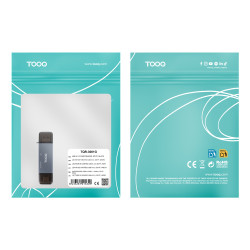 Lector de Tarjetas Externo TooQ TQR-3001G/ USB 3.0 y USB Tip | APLIUM