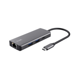 24968 - Docking USB Tipo-C Trust Dalyx/ 2xUSB/ 2xUSB | APLIUM