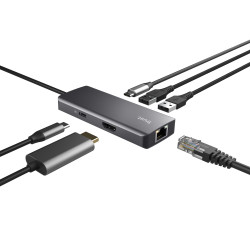 24968 - Docking USB Tipo-C Trust Dalyx/ 2xUSB/ 2xUSB | APLIUM