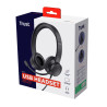 Auriculares Trust Ayda/ con Micrófono/ USB/ Negros | APLIUM