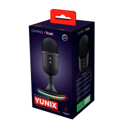 Trust GXT 234P Yunix Negro Micrófono de superficie para mesa | APLIUM