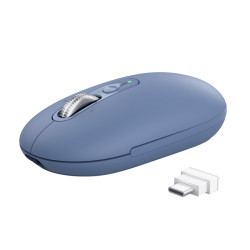 Ratón Inalámbrico Trust Seron 26020/ Batería recargable/ Has | APLIUM