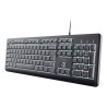Trust 25821 - Teclado Completo Con Iluminacio Primo | APLIUM