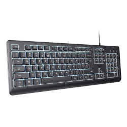 Trust 25821 - Teclado Completo Con Iluminacio Primo | APLIUM