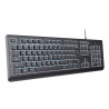 Trust 25821 - Teclado Completo Con Iluminacio Primo | APLIUM