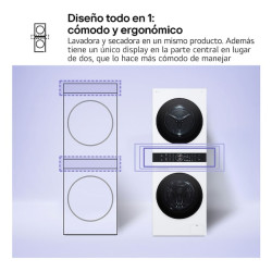 Lavadora + Secadora LG WT1210WWF | APLIUM