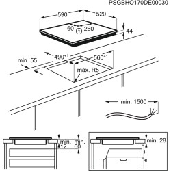 Placa induccion ELECTROLUX LIT60336C | APLIUM