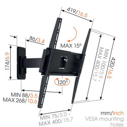 Vogel's - Soporte Televisor VOGEL´S MA3030C1 | APLIUM