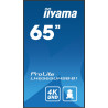 Monitor Iiyama 65" , UHD IPS Panel, Haze 1%, 800CD/M, Horiz | APLIUM
