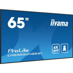 Monitor Iiyama 65" , UHD IPS Panel, Haze 1%, 800CD/M, Horiz | APLIUM