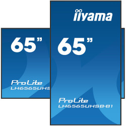 Monitor Iiyama 65" , UHD IPS Panel, Haze 1%, 800CD/M, Horiz | APLIUM