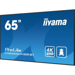 Monitor Iiyama 65" , UHD IPS Panel, Haze 1%, 800CD/M, Horiz | APLIUM