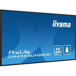 Monitor Iiyama 43" , UHD IPS Panel, Haze 1%, 800CD/M, Horiz | APLIUM