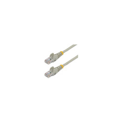 0.5m Gray Snagless Cat5e Patch Cable