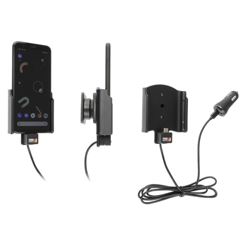 Active holder with cig-plug