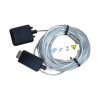 2-to-1 RJ45 Splitter Cable Adapter - F/M