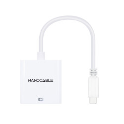 Conversor Nanocable 10.16.4102/ USB Tipo-C Macho - HDMI Hemb | APLIUM