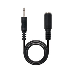 Cable Estéreo Nanocable 10.24.0203/ Jack 3.5 Macho - Jack 3. | APLIUM