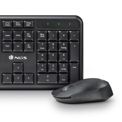 Teclado y Ratón Inalámbricos NGS Harmony Kit | APLIUM