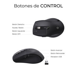 Teclado y Ratón Inalámbrico Subblim Combo Dual Office Prowav | APLIUM