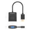 Conversor Aisens A122-0947/ HDMI Macho - SVGA Hembra/ 15cm/ | APLIUM