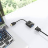 Conversor Aisens A122-0947/ HDMI Macho - SVGA Hembra/ 15cm/ | APLIUM
