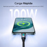 Subblim Cable Powermag LED 100W C-c 2M | APLIUM