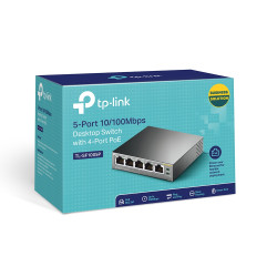Switch TP-Link TL-SF1005P 5 Puertos/ RJ-45 10/100 PoE | APLIUM