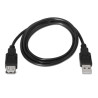 Cable Alargador USB 2.0 Aisens A101-0016/ USB Macho - USB He | APLIUM