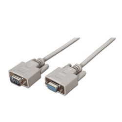 Cable Serie RS232 Aisens A112-0065/ DB9 Macho - DB9 Hembra/ | APLIUM