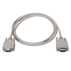 Cable Serie RS232 Aisens A112-0066/ DB9 Hembra - DB9 Hembra/ | APLIUM